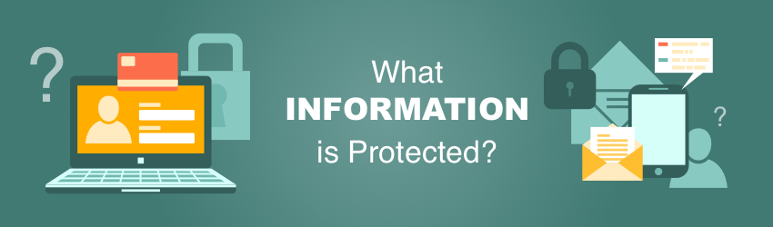 What health information is protected by the privacy rule